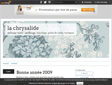 Tablet Screenshot of la-chrysalide.over-blog.com