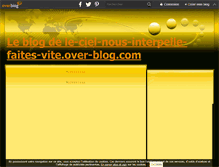 Tablet Screenshot of le-ciel-nous-interpelle-faites-vite.over-blog.com