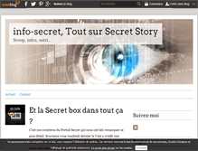 Tablet Screenshot of info-secret.over-blog.com