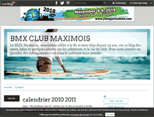 Tablet Screenshot of bmxclubmaximois.over-blog.com