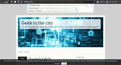 Desktop Screenshot of geekinthecity.over-blog.com