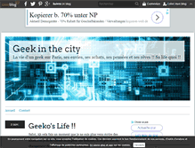 Tablet Screenshot of geekinthecity.over-blog.com
