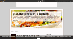 Desktop Screenshot of lespechesmignonsdemanon.over-blog.com