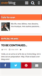 Mobile Screenshot of fute-for-ever.over-blog.com