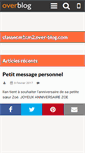 Mobile Screenshot of classecm1cm2.over-blog.com