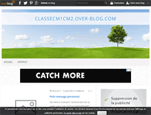 Tablet Screenshot of classecm1cm2.over-blog.com