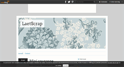 Desktop Screenshot of laetscrap.over-blog.com