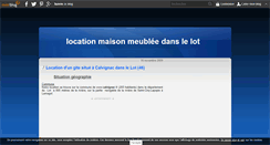 Desktop Screenshot of calvignac.over-blog.com