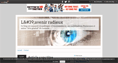 Desktop Screenshot of koafaire.over-blog.com