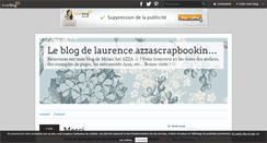 Desktop Screenshot of laurence.azzascrapbooking.over-blog.com