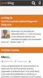 Mobile Screenshot of laurence.azzascrapbooking.over-blog.com