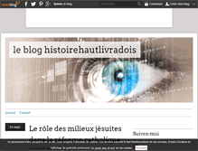 Tablet Screenshot of histoirehautlivradois.over-blog.com