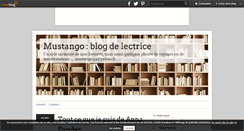 Desktop Screenshot of mustango.over-blog.com