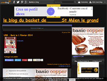 Tablet Screenshot of basket-st-meen.over-blog.com