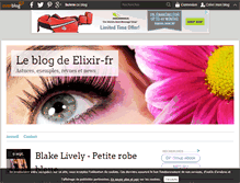 Tablet Screenshot of elixir-fr.over-blog.com