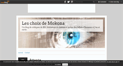 Desktop Screenshot of leschoixdemokona.over-blog.com