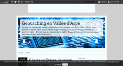 Desktop Screenshot of geocaching-valleeaspe.over-blog.com