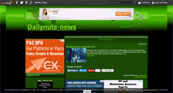 Desktop Screenshot of dailynuts-news.over-blog.com