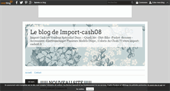 Desktop Screenshot of import-cash08.over-blog.fr