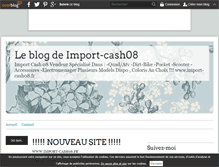 Tablet Screenshot of import-cash08.over-blog.fr