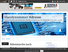 Tablet Screenshot of handynummer-adresse.over-blog.com