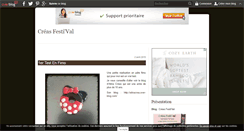 Desktop Screenshot of creasfestival.over-blog.com