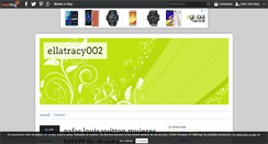 Desktop Screenshot of ellatracy002.over-blog.com