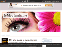 Tablet Screenshot of lamitaine.over-blog.com