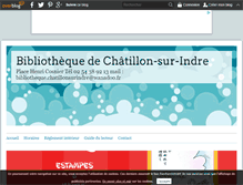 Tablet Screenshot of bibliochatillon36.over-blog.fr