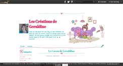Desktop Screenshot of lesbroderiesdegeraldine.over-blog.com