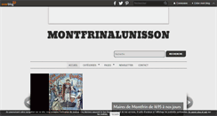Desktop Screenshot of montfrinalunisson.over-blog.fr