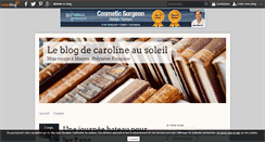 Desktop Screenshot of carolineausoleil.over-blog.com