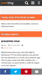 Mobile Screenshot of maroc-chat.over-blog.com