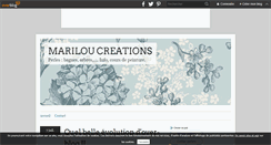 Desktop Screenshot of mariloucrea.over-blog.com