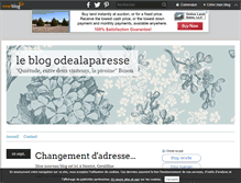 Tablet Screenshot of odealaparesse.over-blog.com