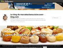 Tablet Screenshot of marrakechencuisine.over-blog.com