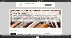 Desktop Screenshot of la-betise.over-blog.com