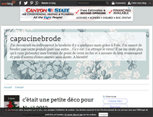 Tablet Screenshot of capucinebrode.over-blog.com