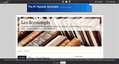 Desktop Screenshot of les.scroumpfs.over-blog.com