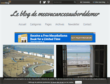 Tablet Screenshot of mesvacancesauborddemer.over-blog.com