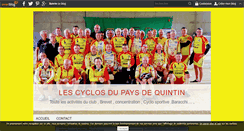 Desktop Screenshot of cyclo-quintin.over-blog.com