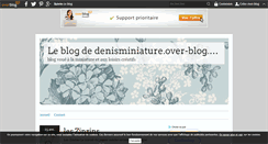 Desktop Screenshot of denismaniature.over-blog.com