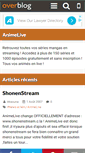 Mobile Screenshot of animelive.over-blog.com