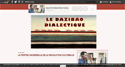 Desktop Screenshot of dazibaodialectique.over-blog.com