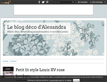 Tablet Screenshot of leblogdeco.over-blog.fr