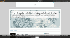 Desktop Screenshot of mediathequelevoyageimmobile.over-blog.com