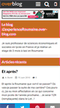 Mobile Screenshot of experienceroumaine.over-blog.com