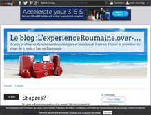 Tablet Screenshot of experienceroumaine.over-blog.com