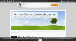 Desktop Screenshot of fermesdaujourdhui.over-blog.com