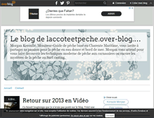 Tablet Screenshot of laccoteetpeche.over-blog.com